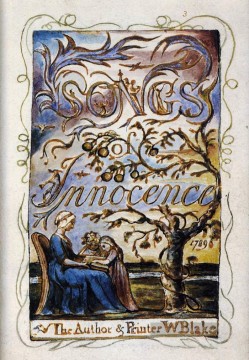 romantische romantik Ölbilder verkaufen - Songs of Innocence Romantik romantische Alter William Blake